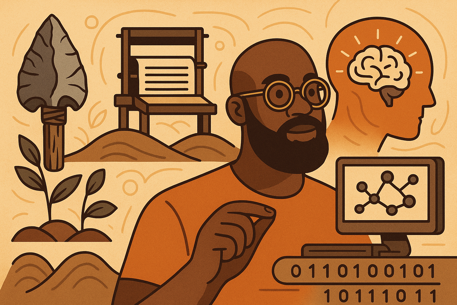 Crafting Evolution: The Symbiotic Odyssey of Humanity and Technology